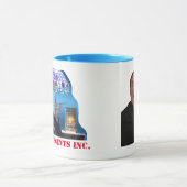 TNT Amusements 2-seitige GET OUT-Tasse Tasse (Zentrum)