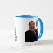 TNT Amusements 2-seitige GET OUT-Tasse Tasse (VorderseiteRechts)