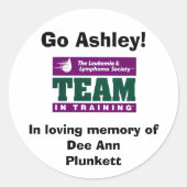 TNT-Aufkleber Runder Aufkleber (Vorderseite)