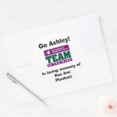 TNT-Aufkleber Runder Aufkleber (Umschlag)