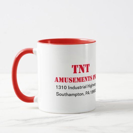 TNT Enten-Flipperautomat-kleine Tasse (Links)