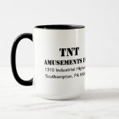 TNT Enten-Flipperautomat-Tasse Tasse (Links)