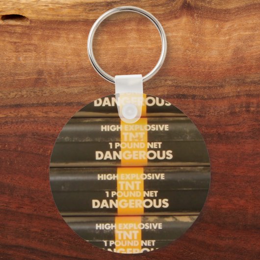TNT explosiv Schlüsselanhänger (Vorderseite)
