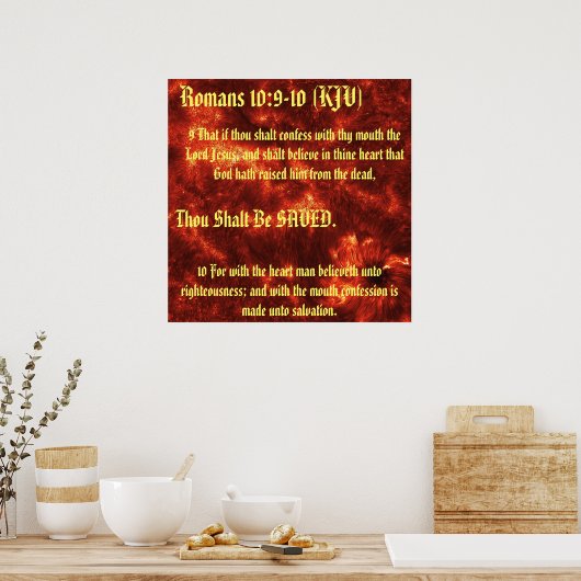 TNT Gerettet werden! Poster (Küche)