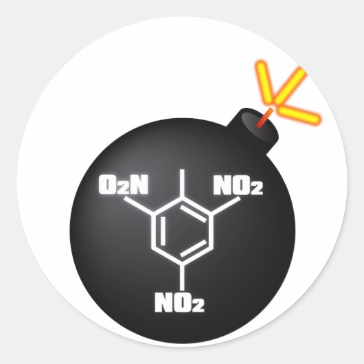 TNT RUNDER AUFKLEBER (Vorderseite)