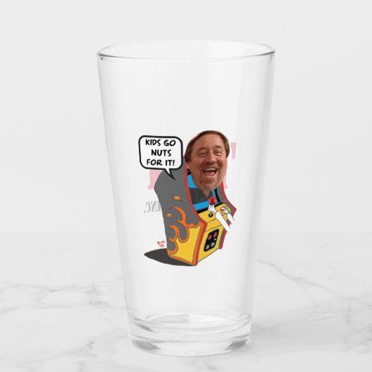 TNT Unterhaltungs-Kinder gehen Liter-Glas Nuts Glas (Vorderseite)