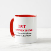 TNT Unterhaltungs-Tasse Tasse (Vorderseite Links)