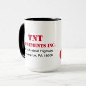 TNT Unterhaltungs-Tasse Tasse (Vorderseite Links)