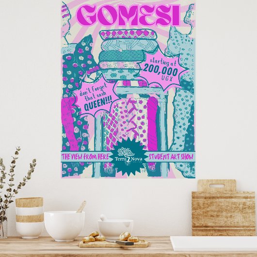 TNU Gomesi Student Poster (Küche)