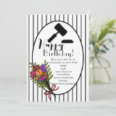 To a brilliant lawyer's birthday karte (Stehend Vorderseite)