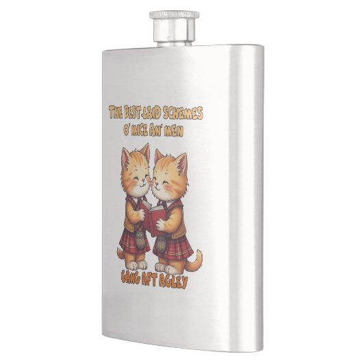 To A Mouse Orange Cats Reciting Burns Flachmann (Links)