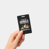To All The Animals I Havent Adopted Yet Im Coming Ausweis (Handheld)