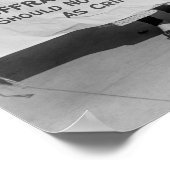 To Ask Freedom For Women Is Not A Crime Poster (Ecke)