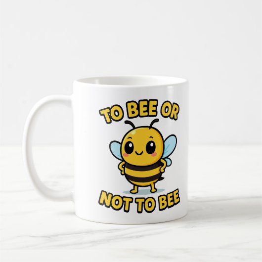 To bee or not to bee kaffeetasse (Links)