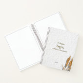 'To Begin, Begin ~ William Wordsworth' Notizblock (Innenseite)