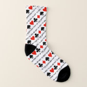 to bid or not to bid that is the frage? Bridge Socken (Links - Innen)