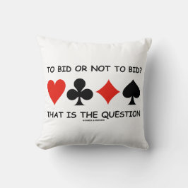 To Bid Or Not To Bid That Is The Question? Bridge Kissen