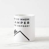 To Boldly Go - Overland Camper Kaffeetasse (Mittel)