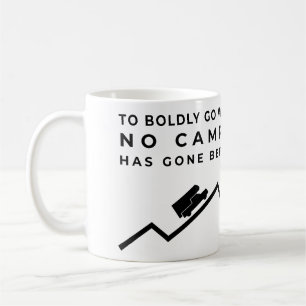 To Boldly Go - Overland Camper Kaffeetasse