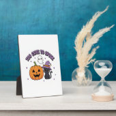 To Cute to Spook Halloween Fotoplatte (Seite)