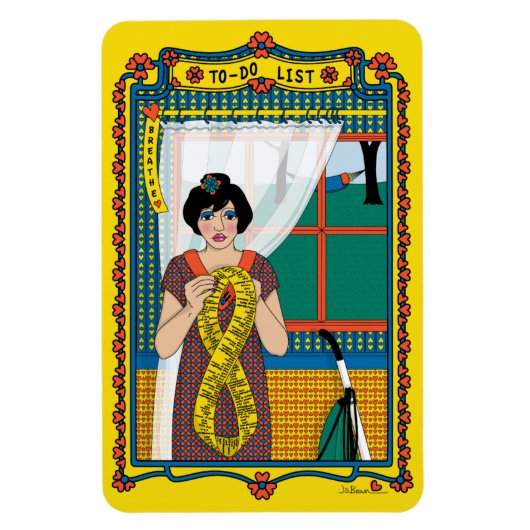 To-Do-List_B_4x6-Kühlschrank Magnet (Vertikal)