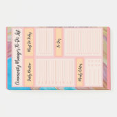 To-Do-List des Community-Managers Post-it Klebezettel (Vorderseite)