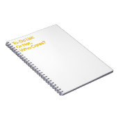 To-Do-List oder nicht lustiges Notebook Notizblock (Rechte Seite)