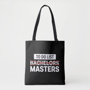 To-Do-Liste Bachelor Master-Abschluss Hochschulnot Tasche
