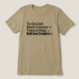 To-Do-Liste: Krebs besiegen, Ein Nickerchen machen Tri-Blend Shirt