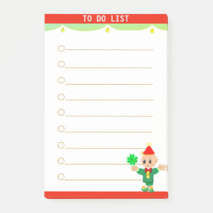 To-Do-Liste & Süßer Elf Post-it Klebezettel