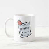 To-Do-Liste: Überleben Tasse (Links)