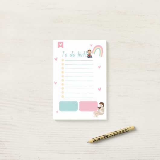 To do notes post-it klebezettel (Auf Schreibtisch)