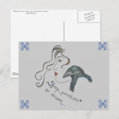 "To Dream" Postkarte (Vorne/Hinten)
