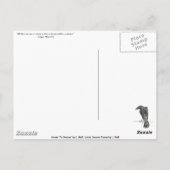 "To Dream" Postkarte (Rückseite)