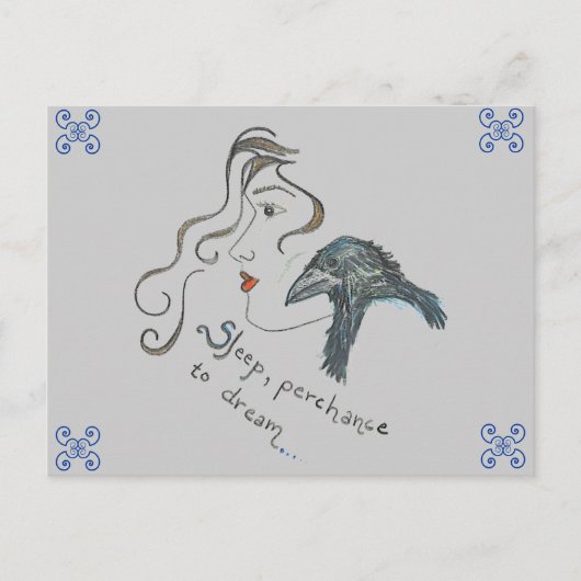 "To Dream" Postkarte (Vorderseite)