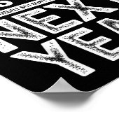 To Everyone I Offended This Year Work On Yourself Poster (Ecke)