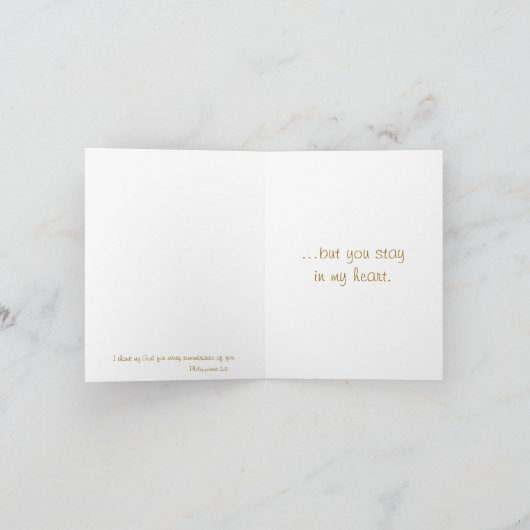 To Everything Heartfelt Notes Dankeskarte (Innenseite)