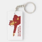 To infinity and bey schlüsselanhänger (Rückseite)