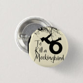 To Kill A Mockingbird Patch Button (Vorne & Hinten)