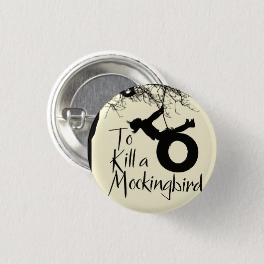 To Kill A Mockingbird Patch Button (Vorne & Hinten)