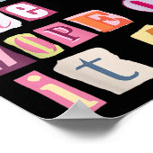 To Live For The Hope Of It Music  Poster (Ecke)