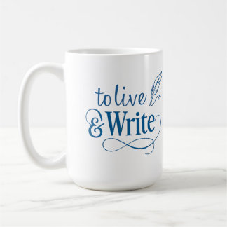 To Live & Write Kaffeetasse - 0,44 l 