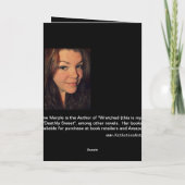 To Love a Diabetic (poem by Katherine Marple) Dankeskarte (Rückseite)