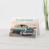 TO MY "CLASSIC GRANDSON" ENJOY YOUR BIRTHDAY KARTE (Vorderseite)