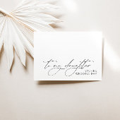 "To My Daughter On Her Wedding Day" Message Card