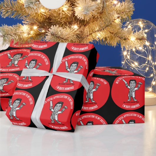 to my doctor I’m quite humerus Geschenkpapier (Feiertage)