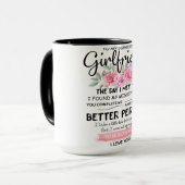 To My GIRLFRIEND Mug Best Gift For Girlfriend Tasse (Vorderseite Links)