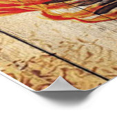 To My Husband Design Love Letter Gift To Him Poster (Ecke)