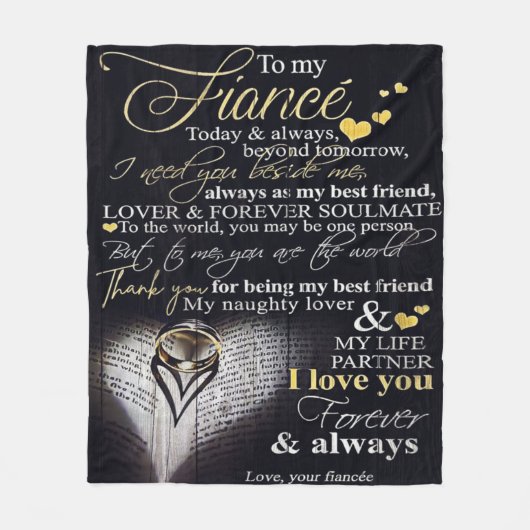 To My Husband | Love Quotes To Husband| Fleecedecke (Vorderseite)