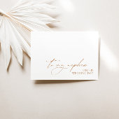 "To My Nephew on Sophie Day"-Message-Karte